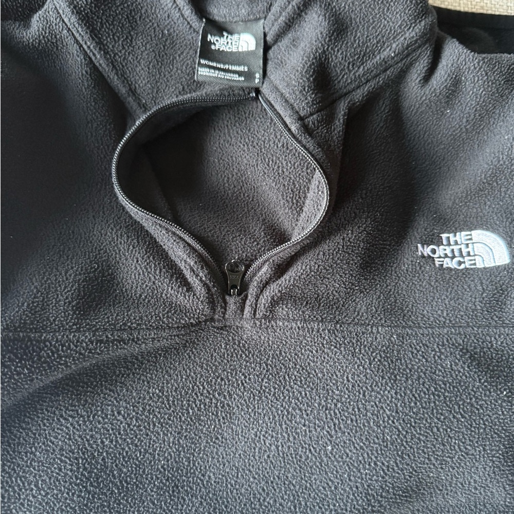 The North Face Charcoal Fleece Half-Zip